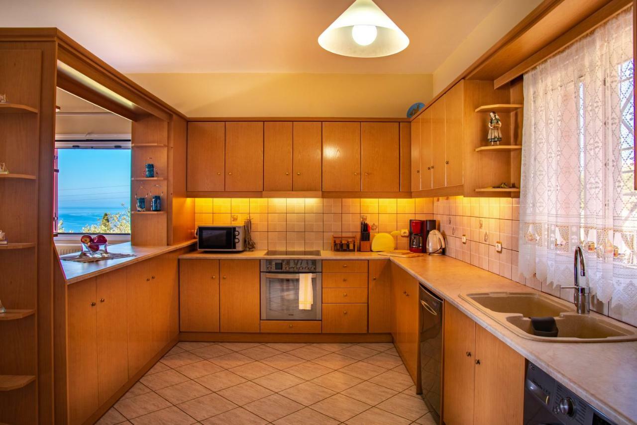 Ioannis House Sea View-Perfect Family Holidays Lourdata  Dış mekan fotoğraf