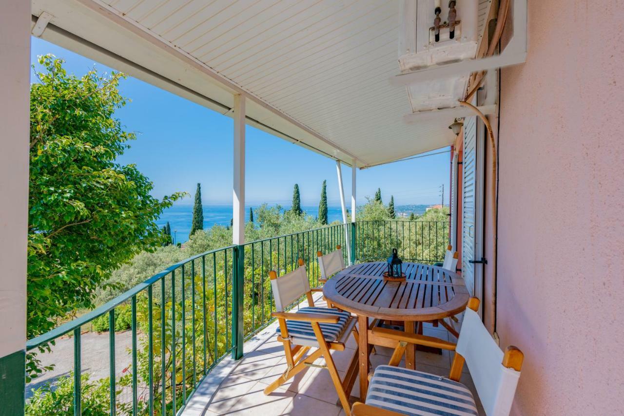 Ioannis House Sea View-Perfect Family Holidays Lourdata  Dış mekan fotoğraf