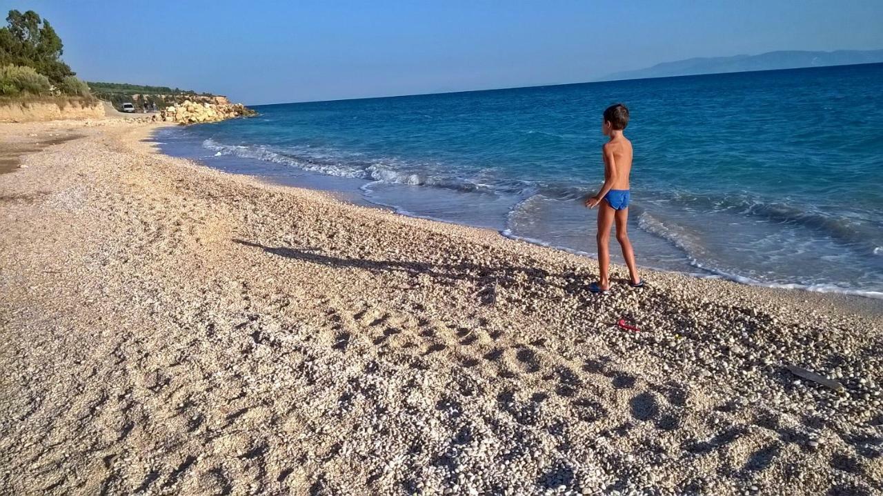 Ioannis House Sea View-Perfect Family Holidays Lourdata  Dış mekan fotoğraf