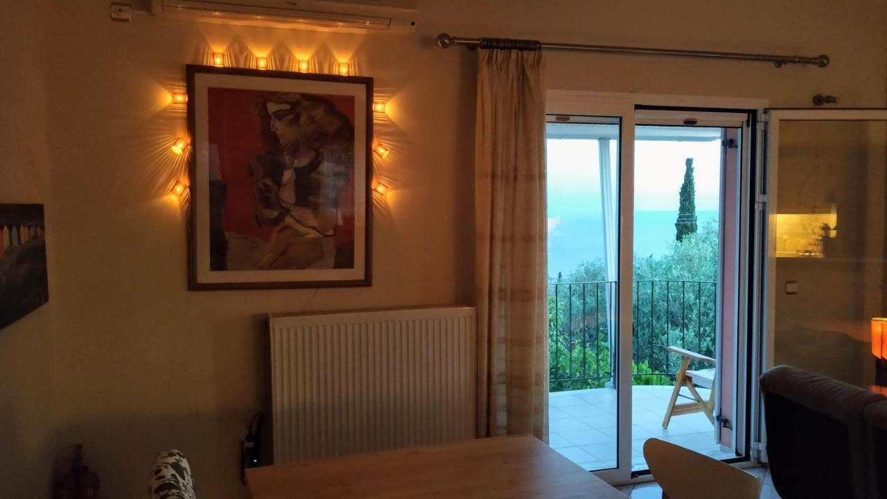 Ioannis House Sea View-Perfect Family Holidays Lourdata  Dış mekan fotoğraf